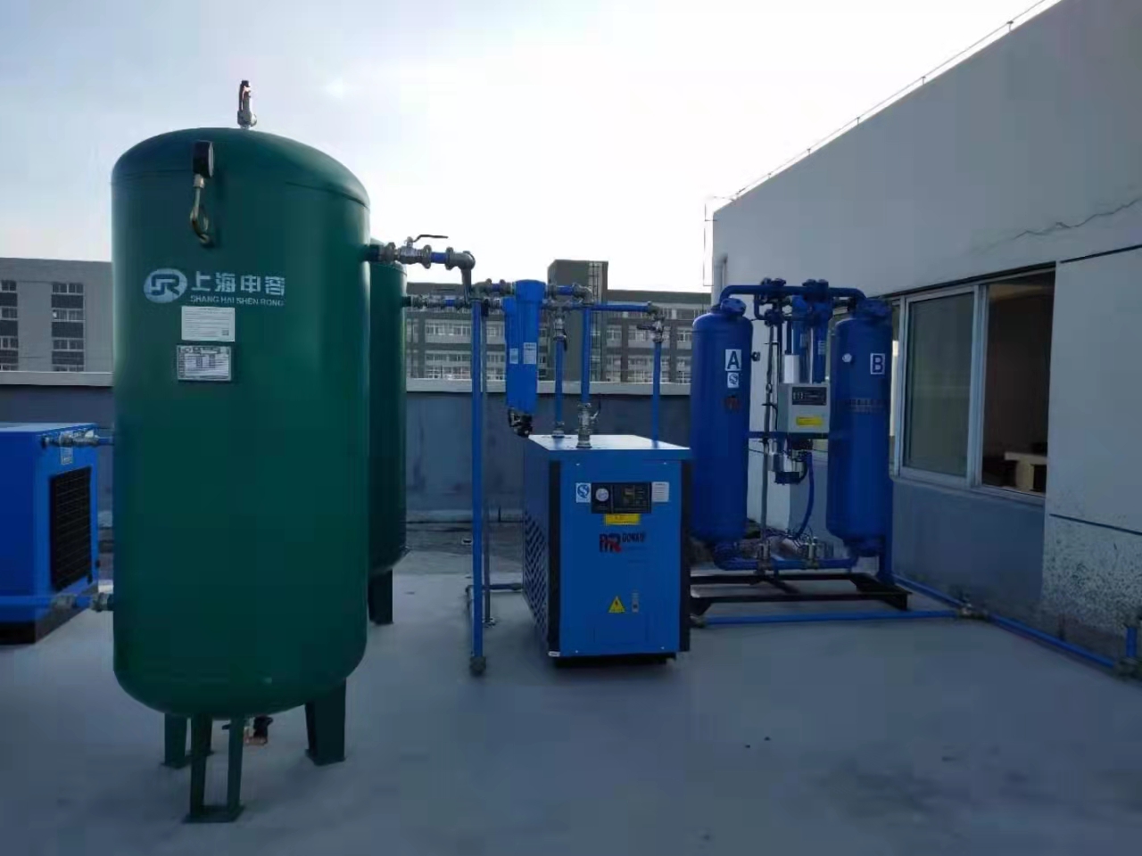 申容儲氣罐在中國勝利油田投入使用 申容儲氣罐在中國勝利油田投入使用